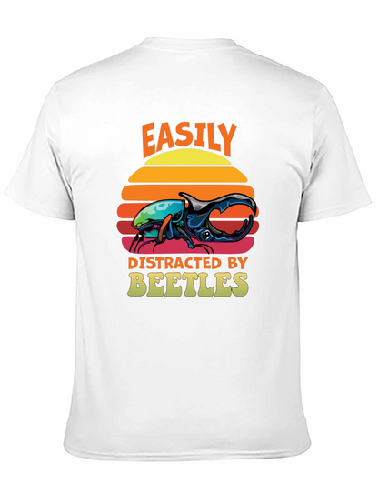 Easily Distracted by Beetles T-Shirt