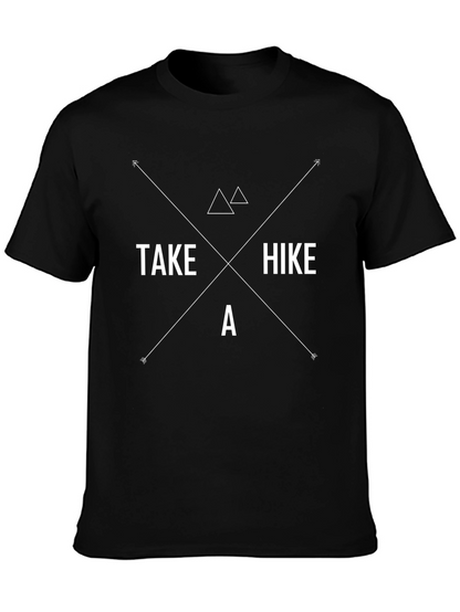 Take a Hike Black Graphic Tee