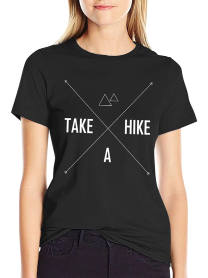 Take a Hike Black Graphic Tee