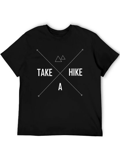 Take a Hike Black Graphic Tee