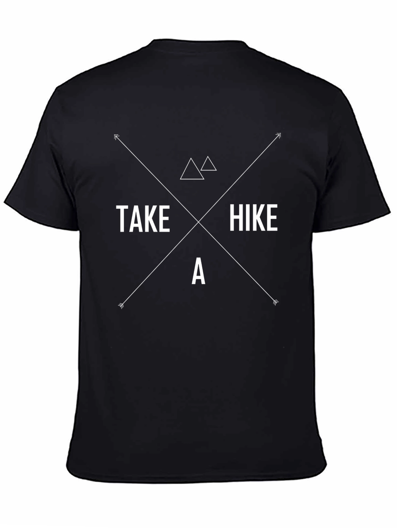 Take a Hike Black Graphic Tee