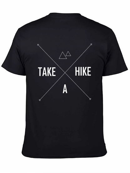 Take a Hike Black Graphic Tee