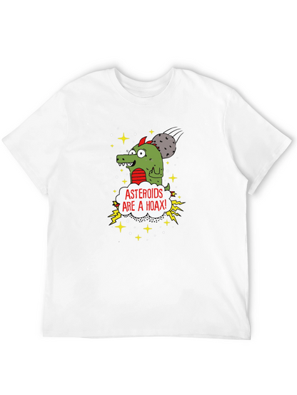 Asteroids Are a Hoax Cartoon T-Shirt