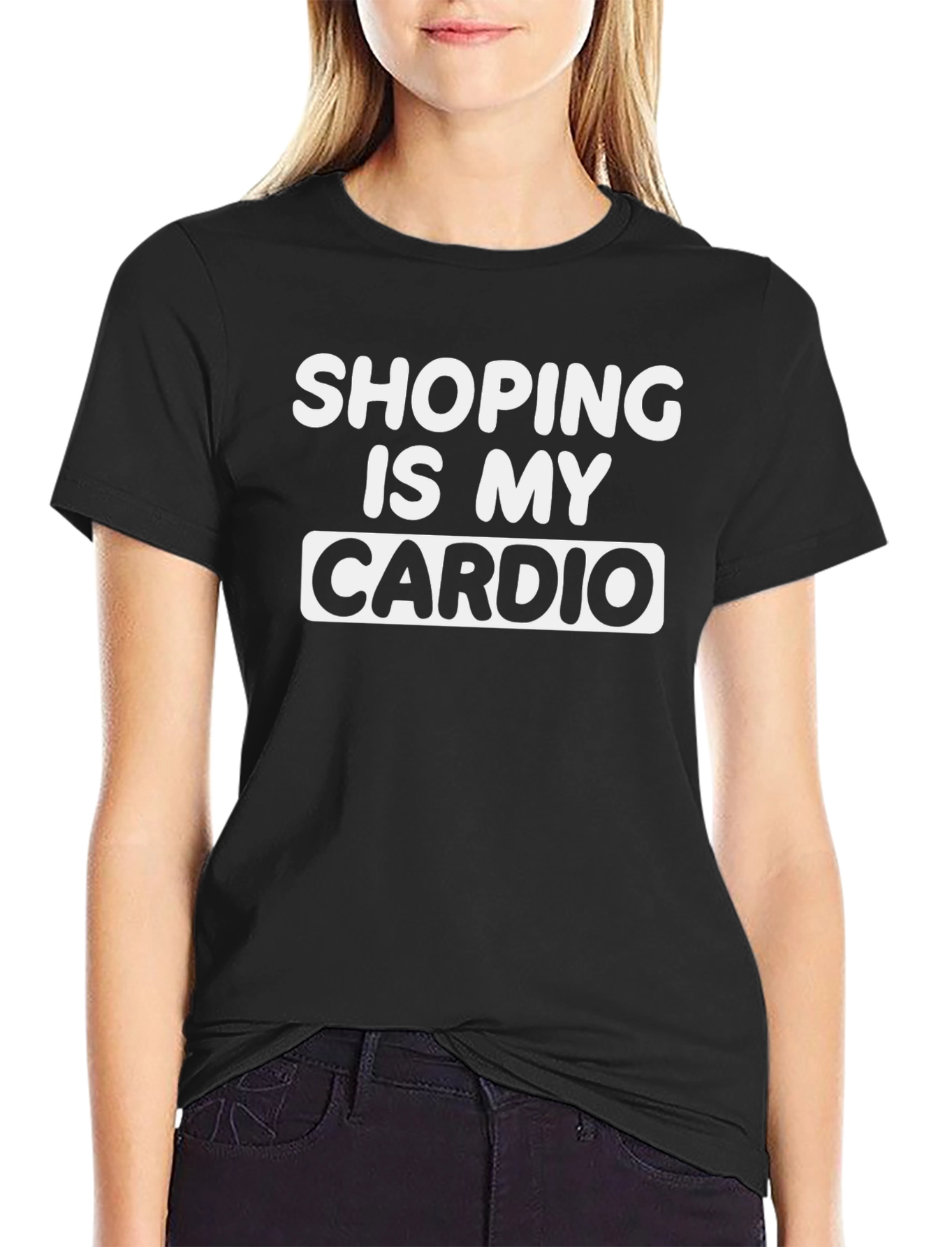 Shopping is My Cardio Graphic Tee