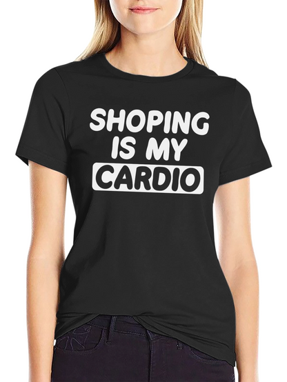 Shopping is My Cardio Graphic Tee