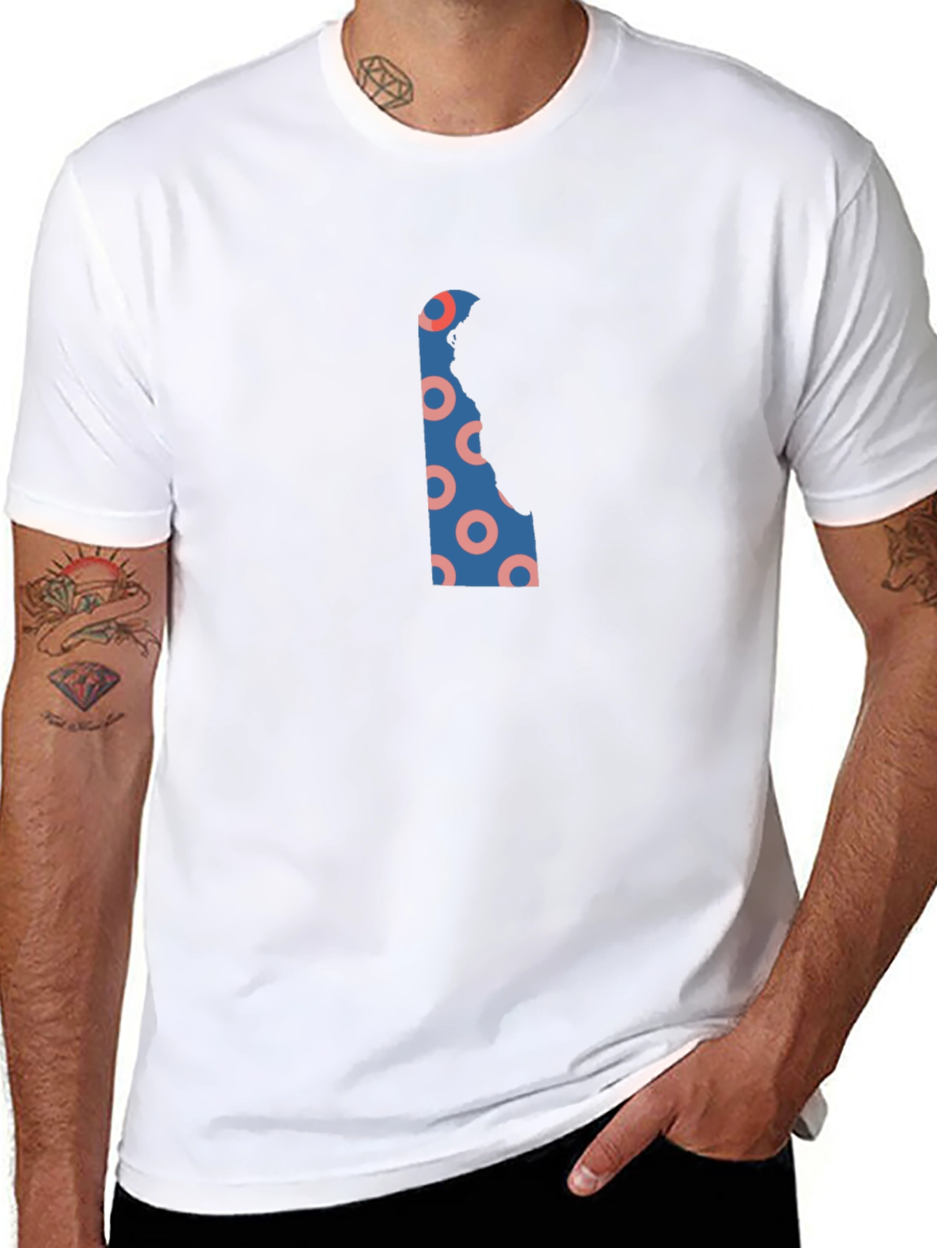 Delaware Donuts T-Shirt - Black