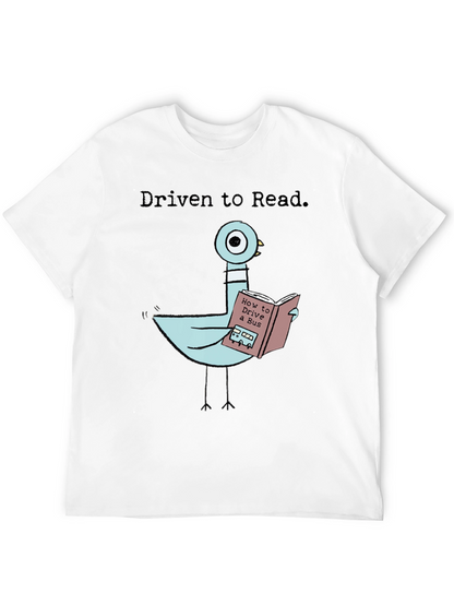 Driven To Read Pigeon T-Shirt