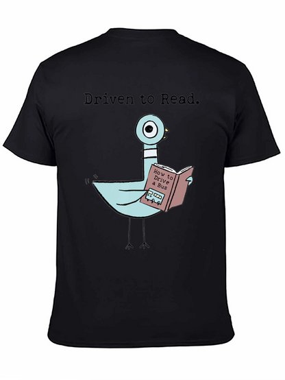 Driven To Read Pigeon T-Shirt