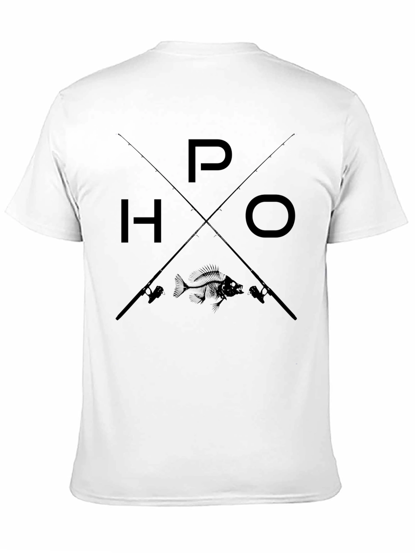 Fishing T-Shirt - HOOKED ON P