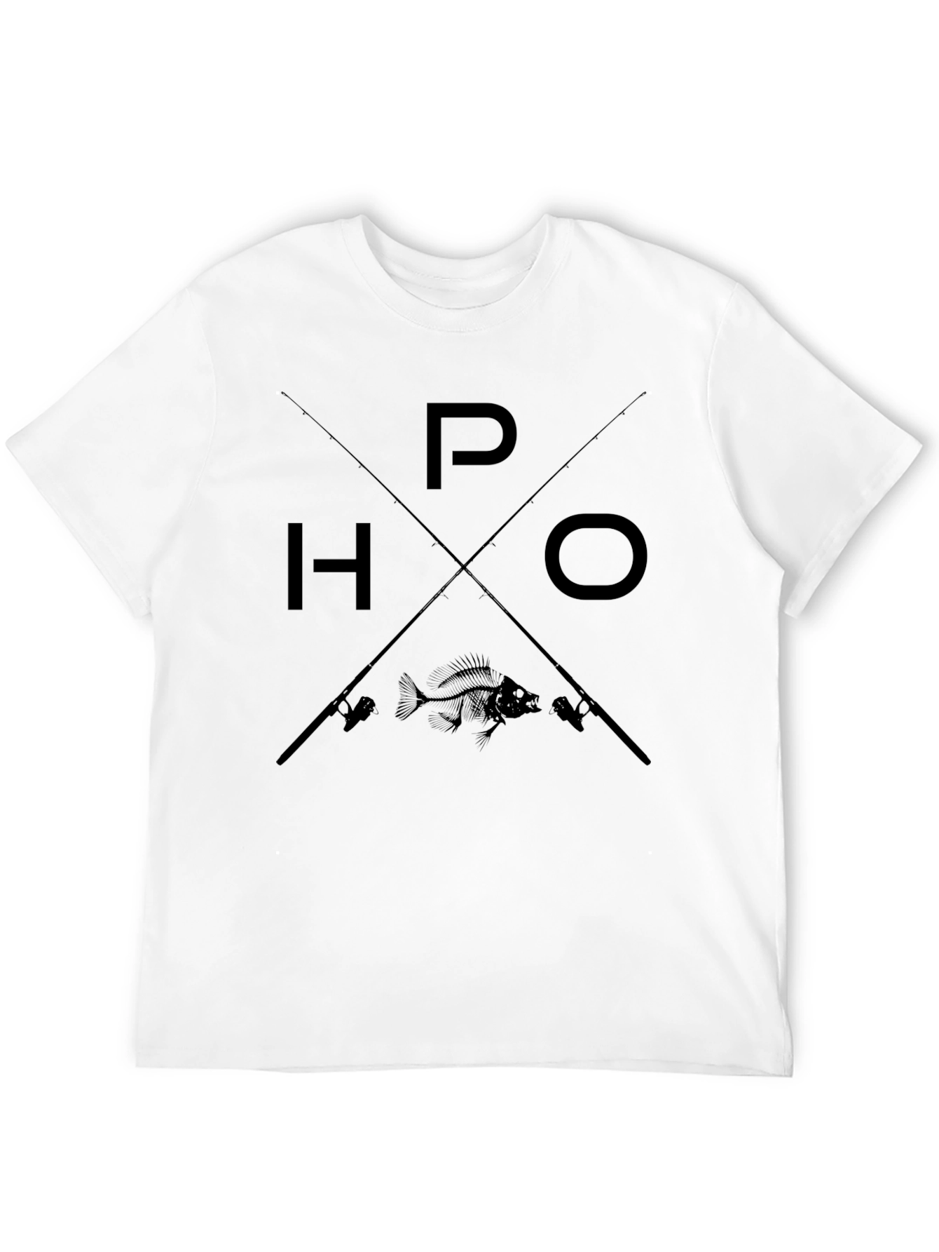 Fishing T-Shirt - HOOKED ON P