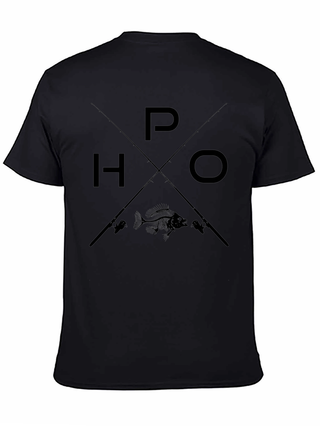 Fishing T-Shirt - HOOKED ON P
