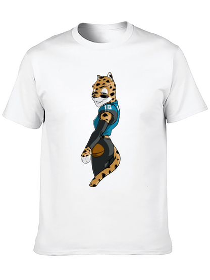 Jaguars Football Leopard Fan T-Shirt