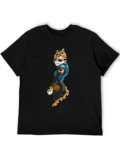 Jaguars Football Leopard Fan T-Shirt
