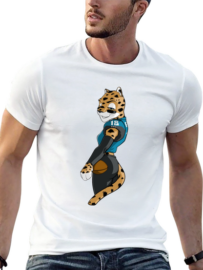 Jaguars Football Leopard Fan T-Shirt