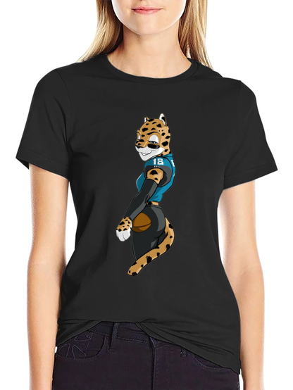 Jaguars Football Leopard Fan T-Shirt