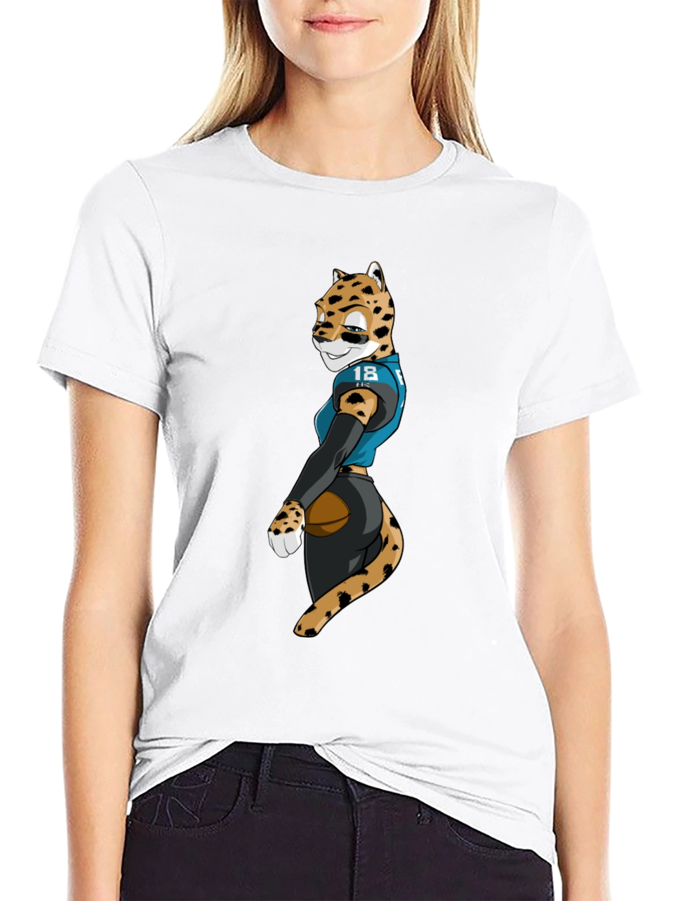 Jaguars Football Leopard Fan T-Shirt