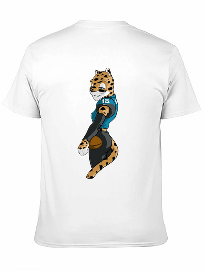 Jaguars Football Leopard Fan T-Shirt