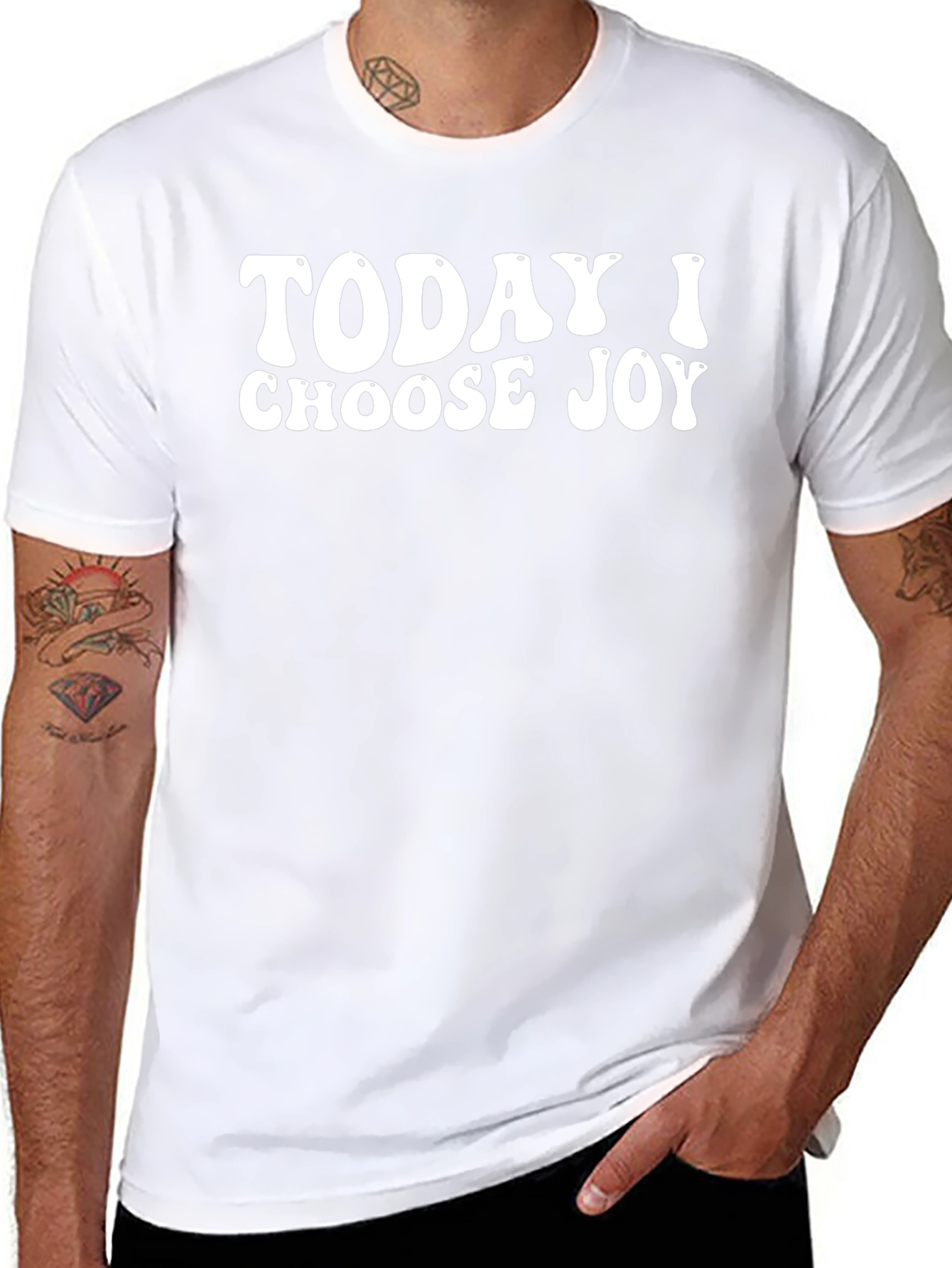 Today I Choose Joy T-Shirt - Motivational Graphic Tee