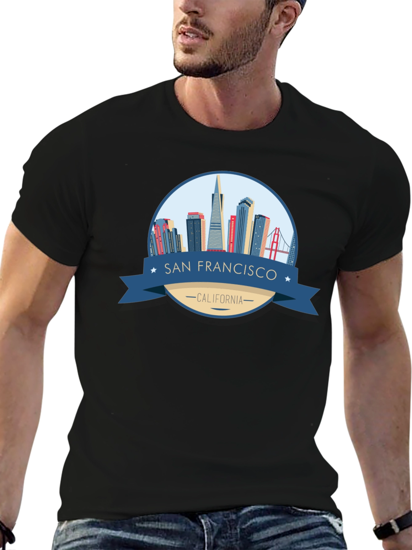 San Francisco California Graphic T-Shirt
