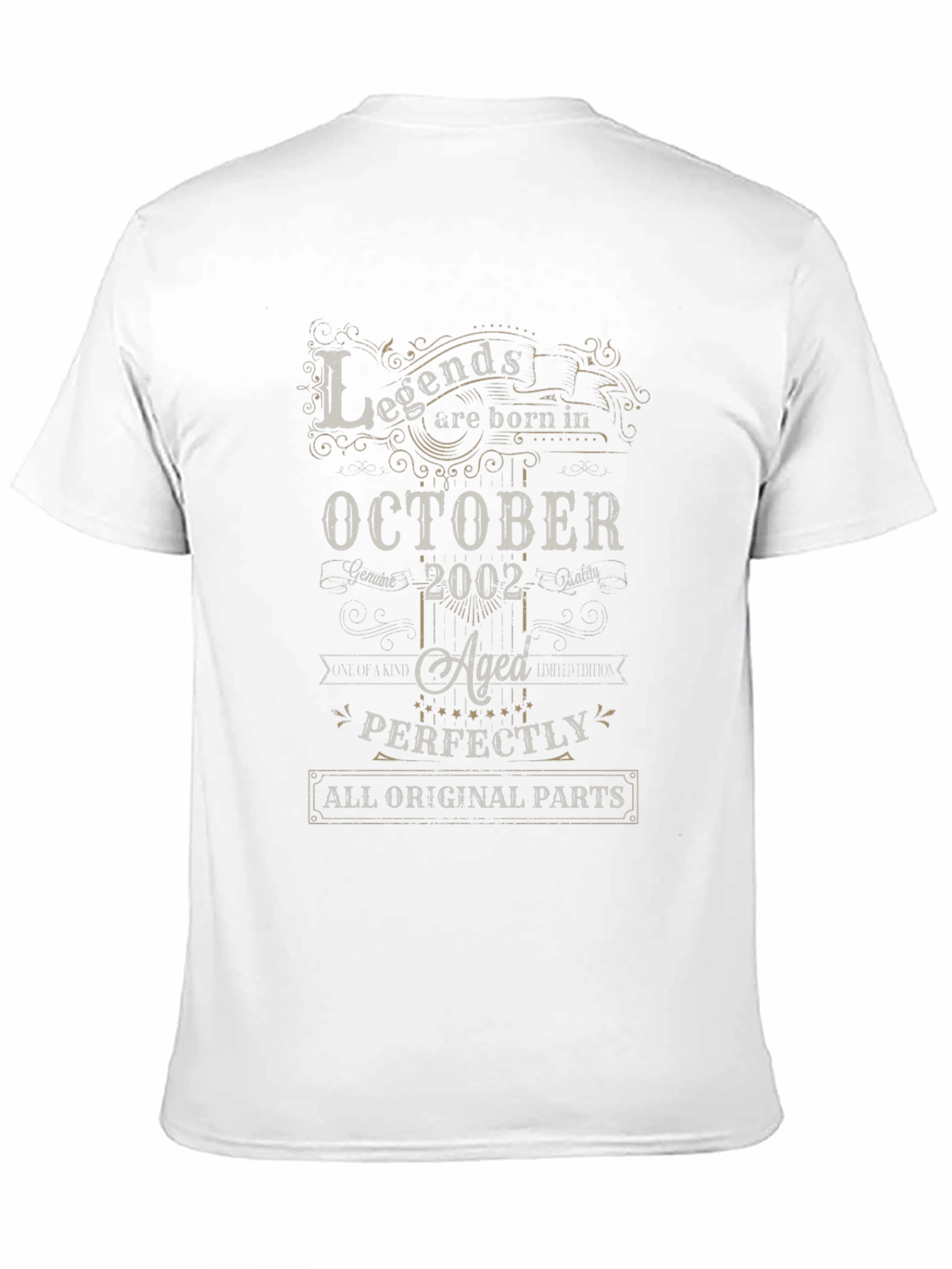 Legends Born in October 2002 T-Shirt