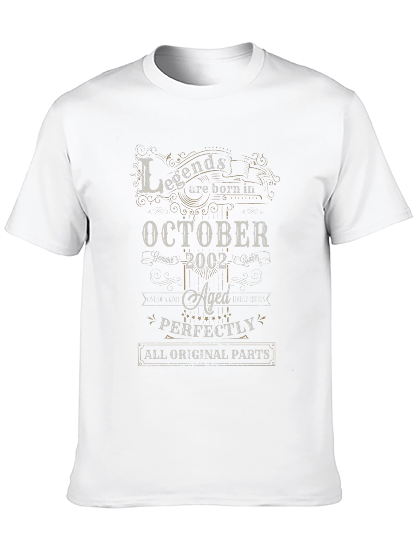 Legends Born in October 2002 T-Shirt