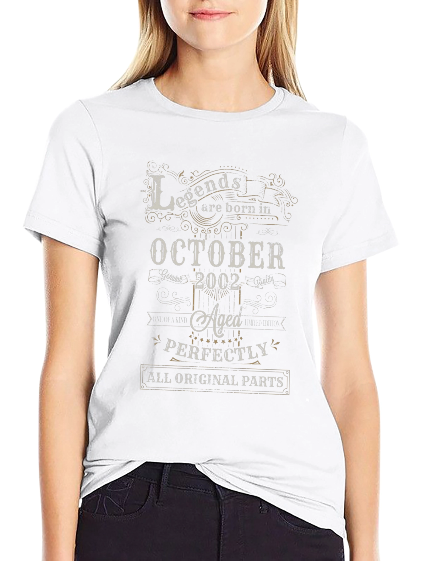 Legends Born in October 2002 T-Shirt