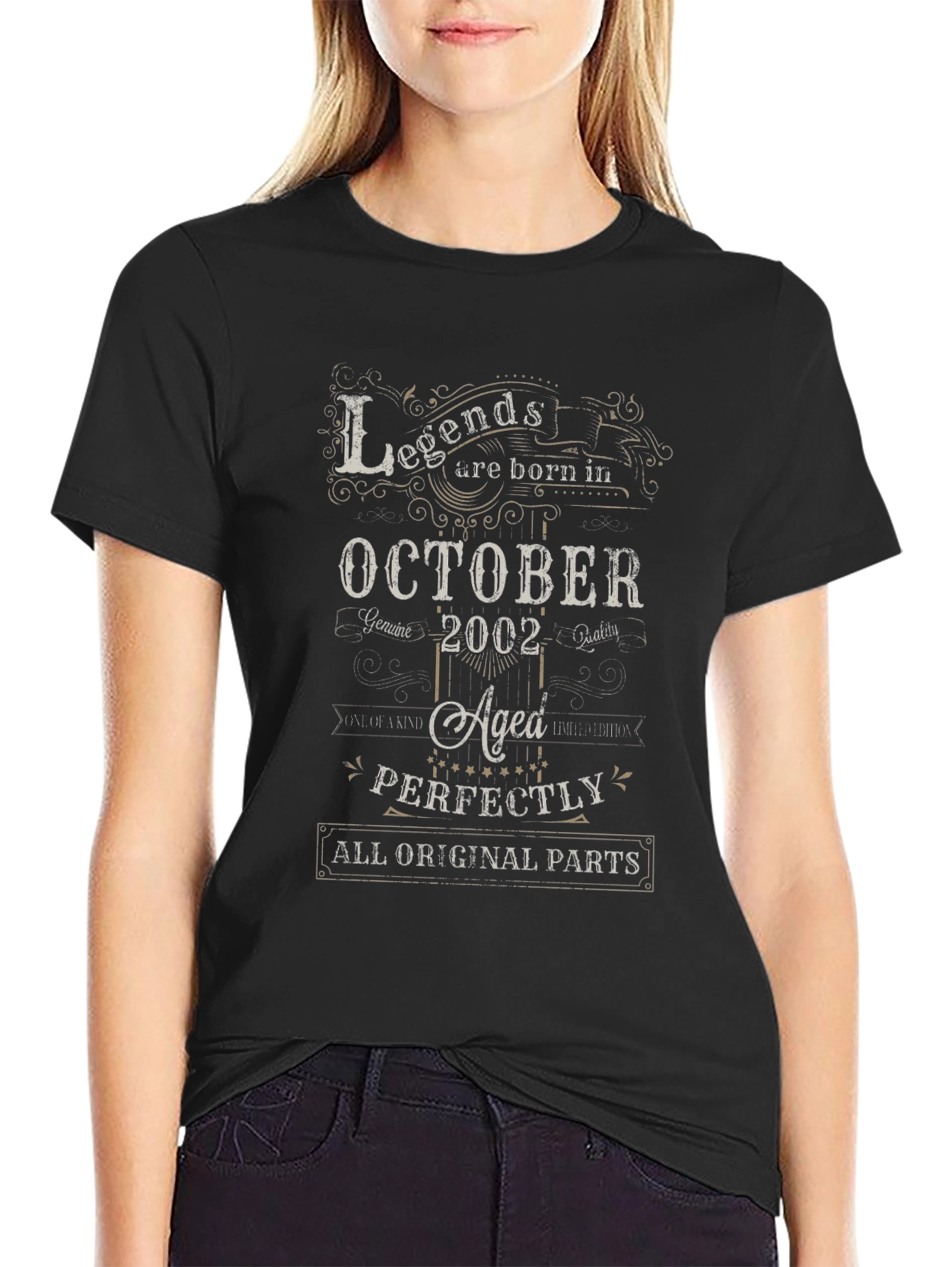 Legends Born in October 2002 T-Shirt