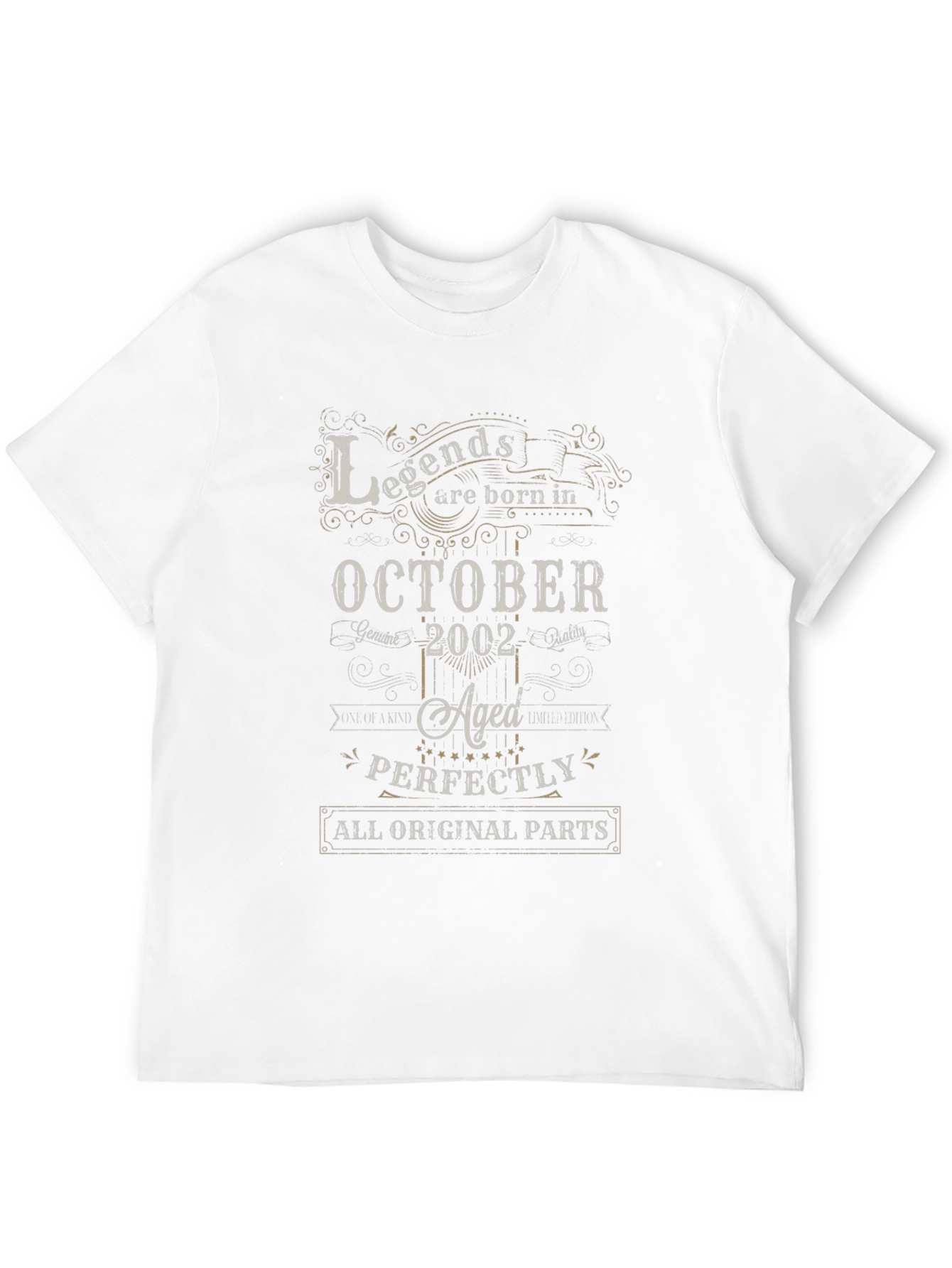 Legends Born in October 2002 T-Shirt