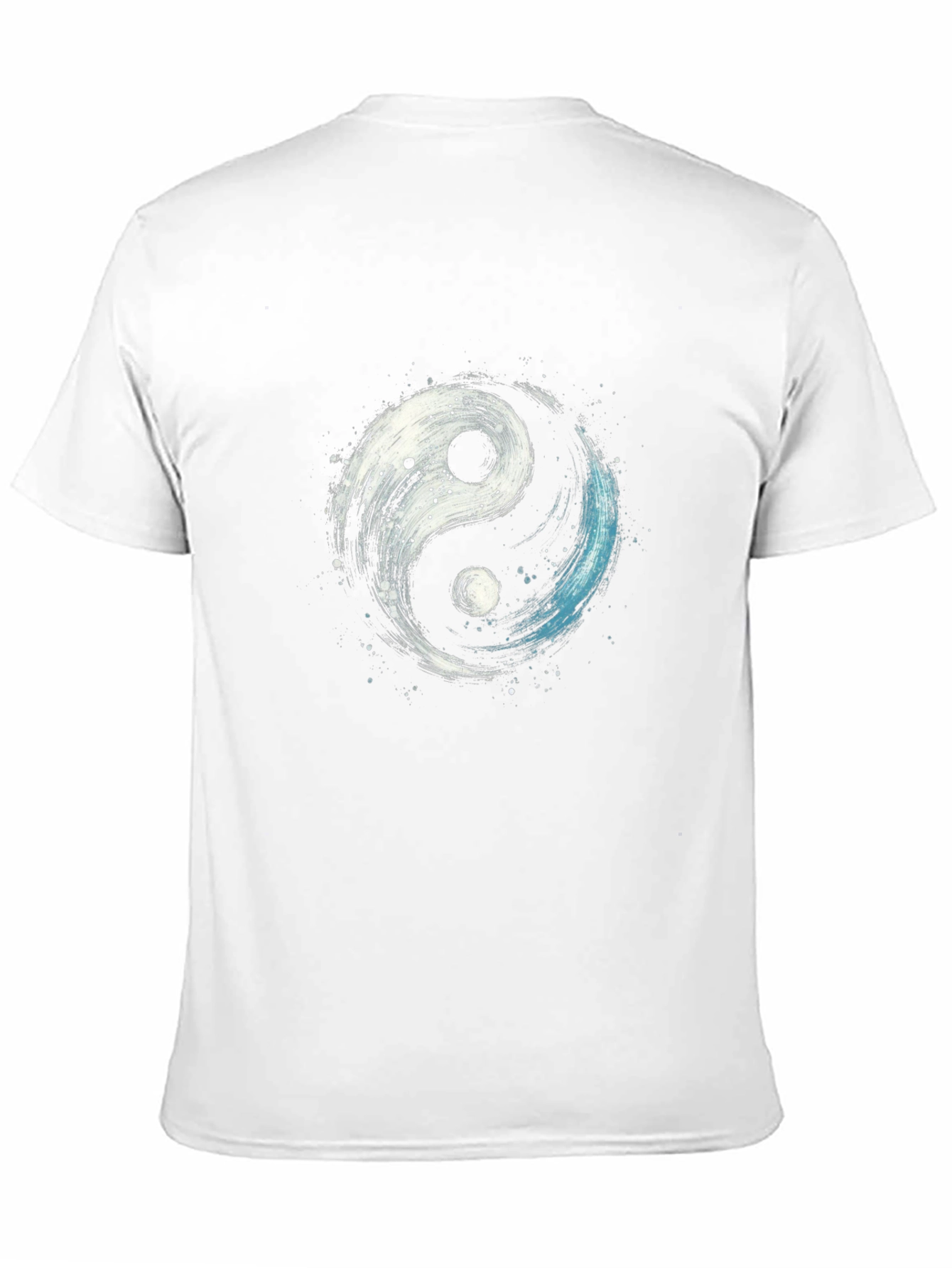 Yin Yang Graphic T-Shirt - Stylish Black Tee