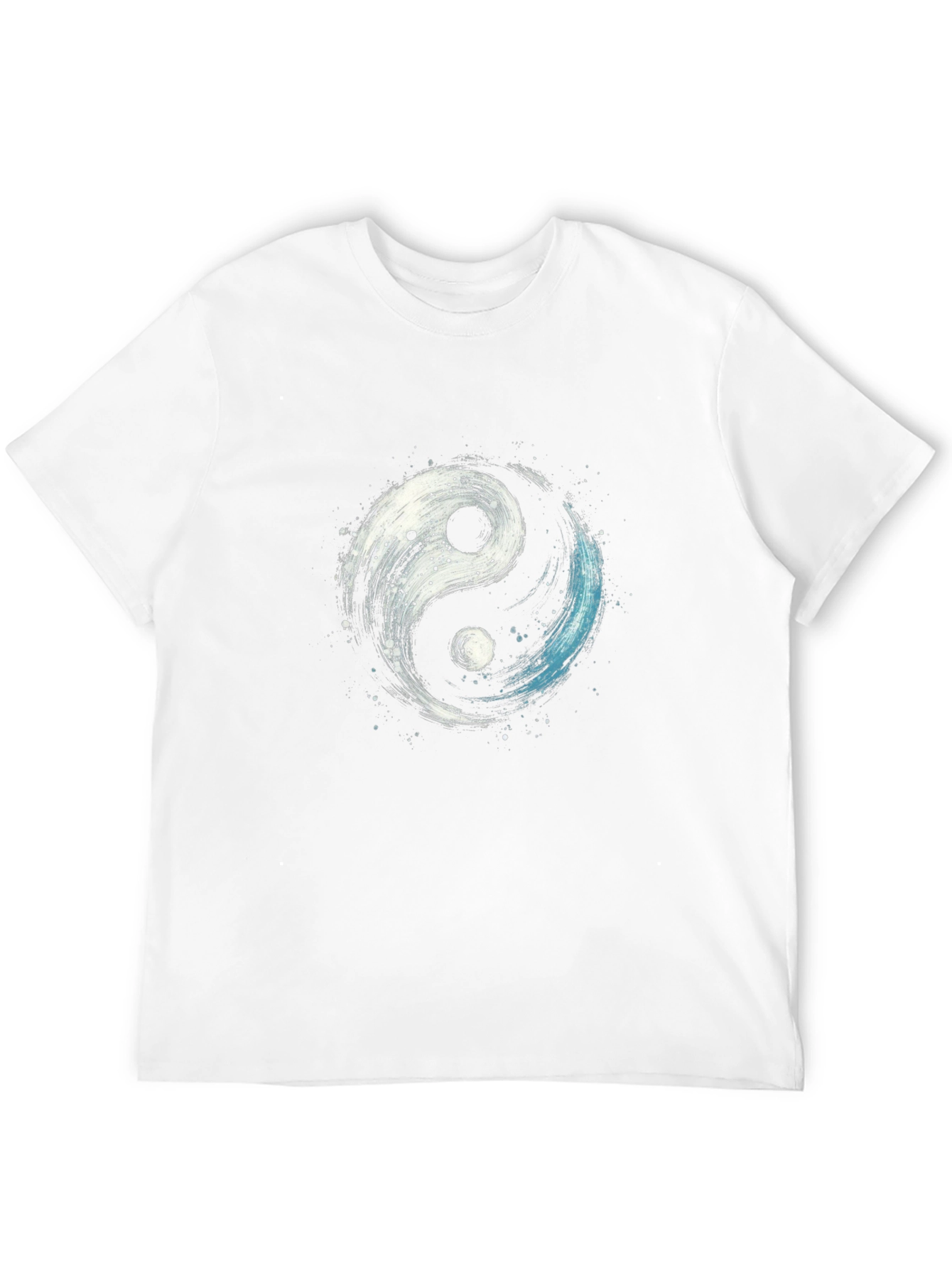 Yin Yang Graphic T-Shirt - Stylish Black Tee