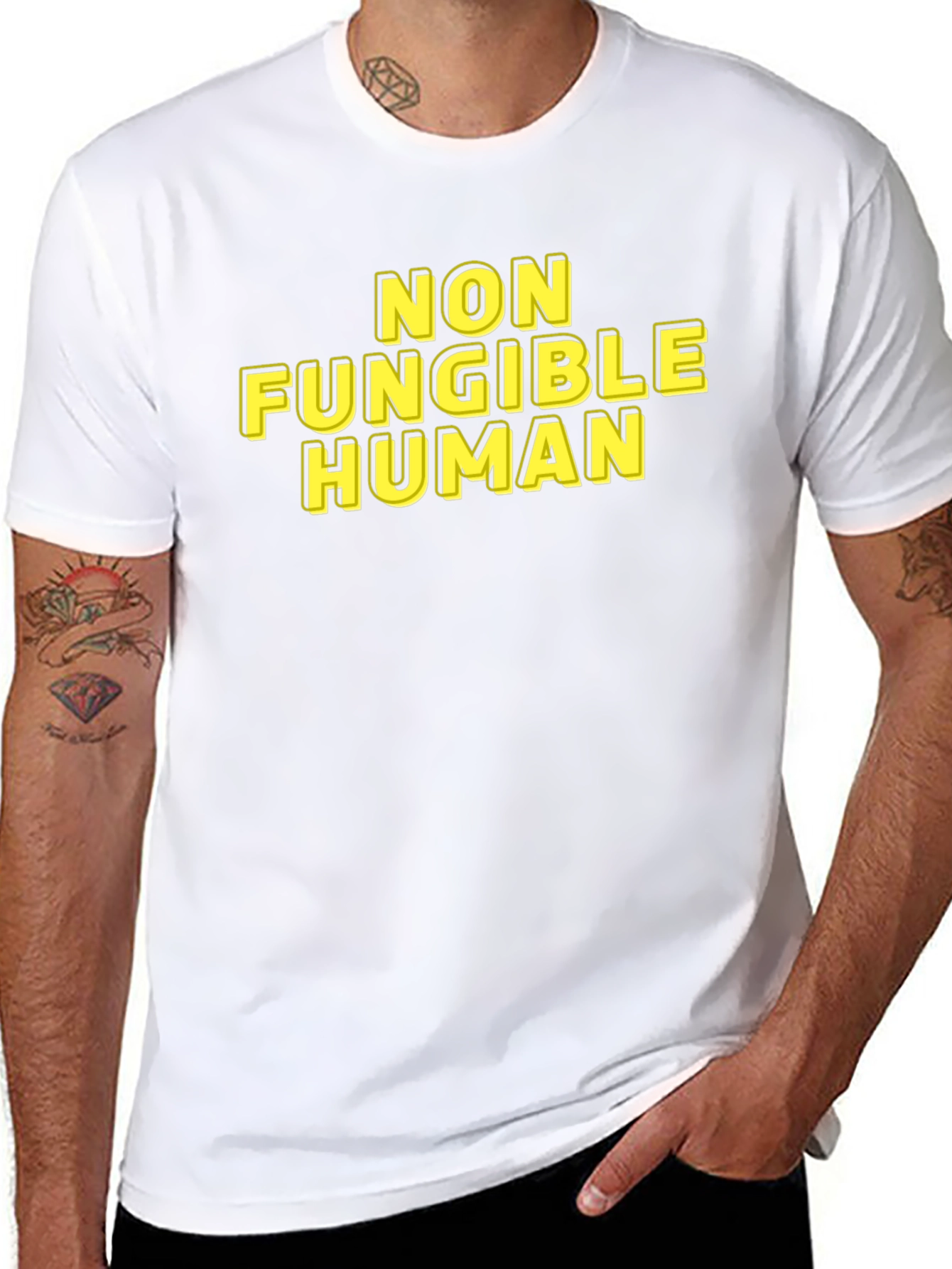 Non Fungible Human Graphic Tee