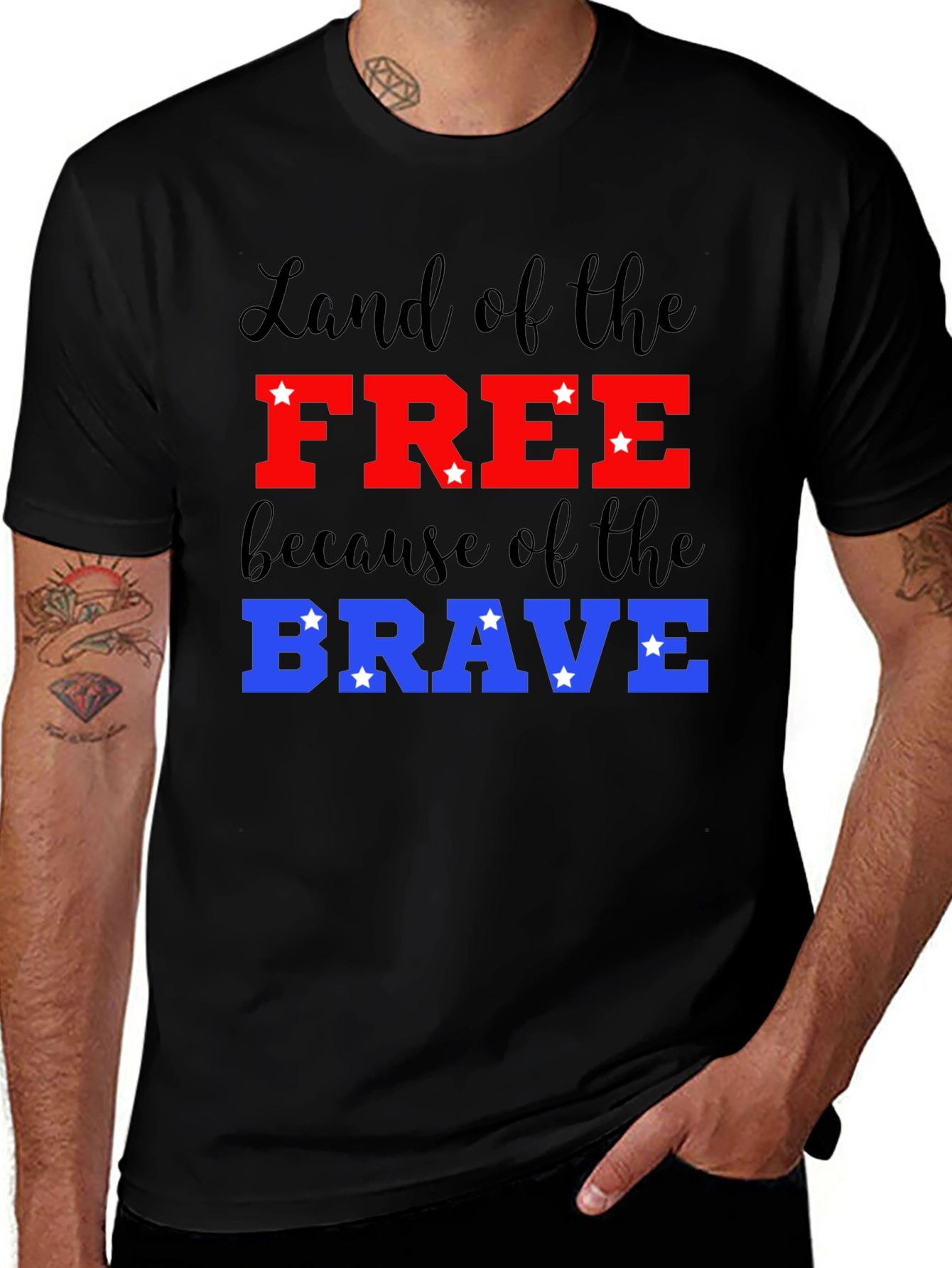 Patriotic Land of the Free T-Shirt
