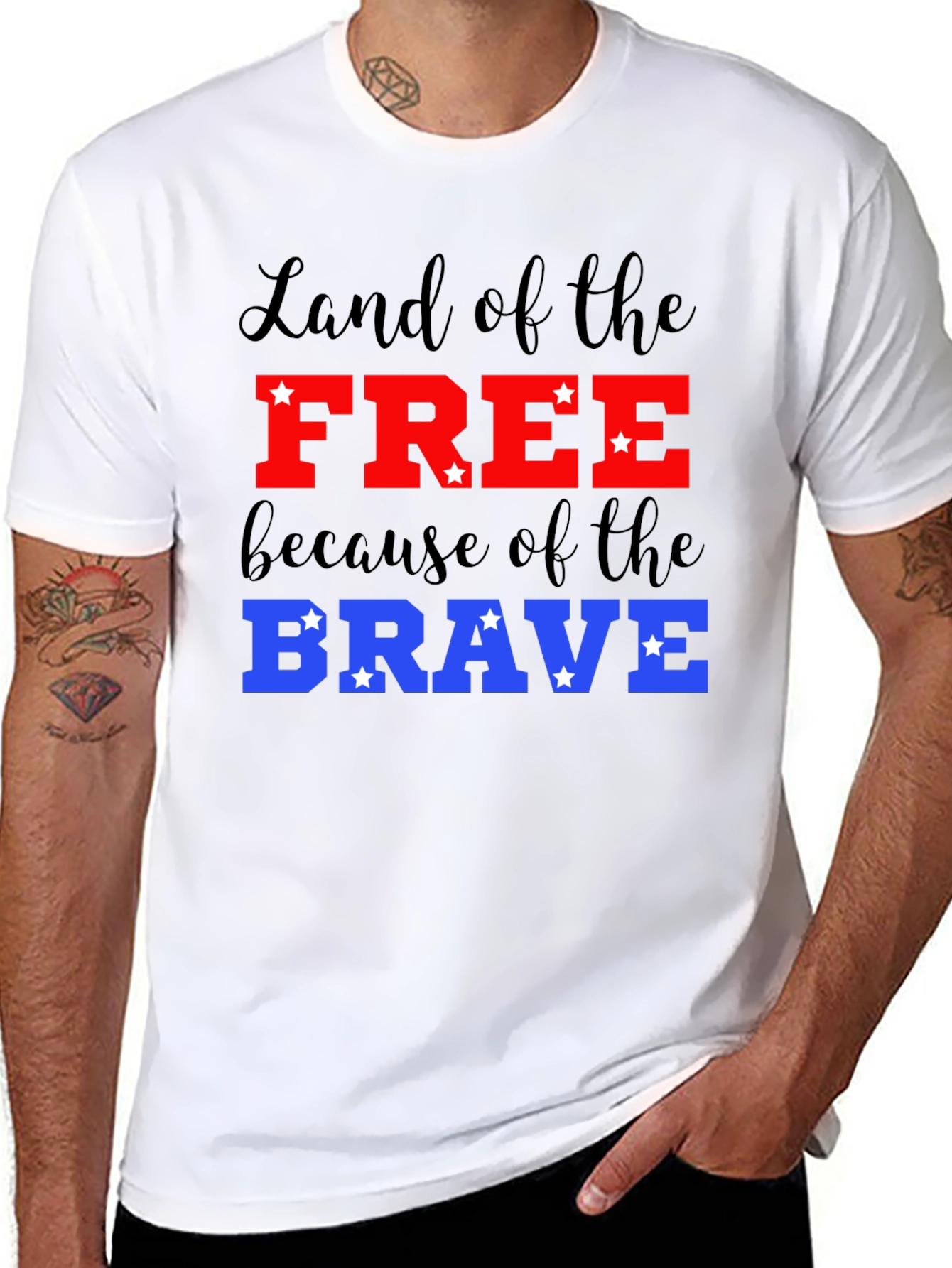 Patriotic Land of the Free T-Shirt
