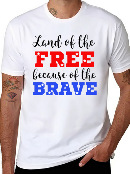 Patriotic Land of the Free T-Shirt