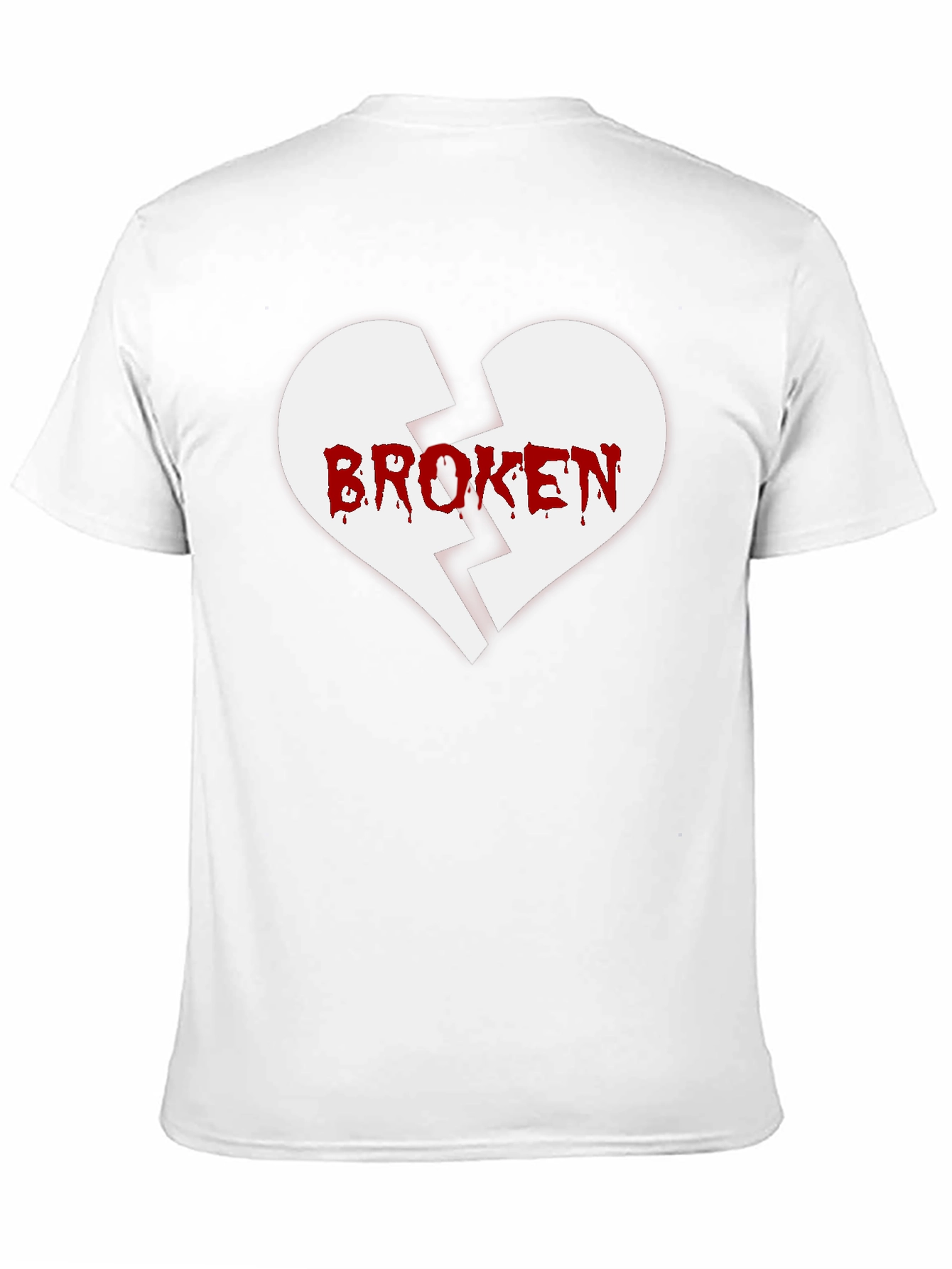 Broken Heart Graphic Tee - Black
