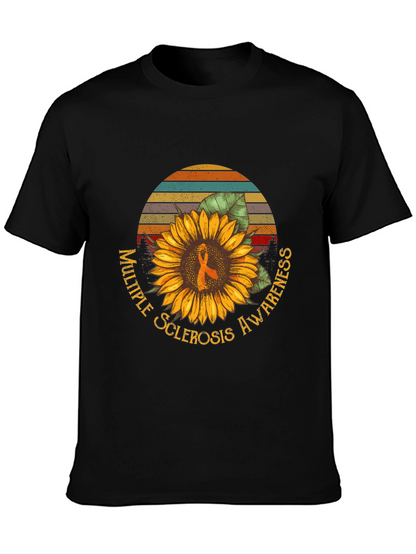 Multiple Sclerosis Awareness Sunflower Tee