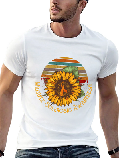 Multiple Sclerosis Awareness Sunflower Tee