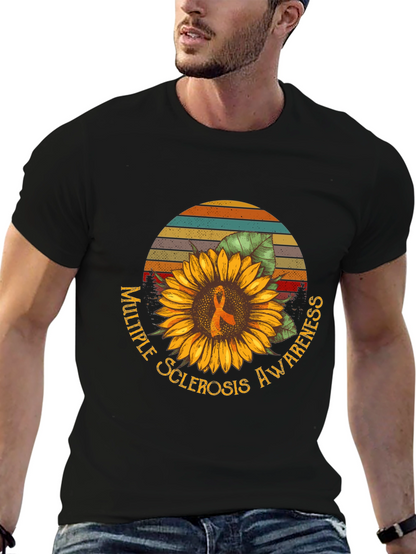 Multiple Sclerosis Awareness Sunflower Tee