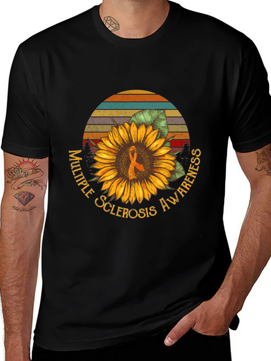 Multiple Sclerosis Awareness Sunflower Tee