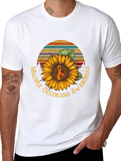 Multiple Sclerosis Awareness Sunflower Tee