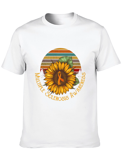 Multiple Sclerosis Awareness Sunflower Tee