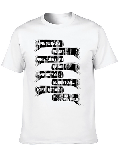 Sarcastic Graphic Tee - Rude But Tolerable T-Shirt