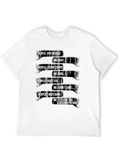 Sarcastic Graphic Tee - Rude But Tolerable T-Shirt