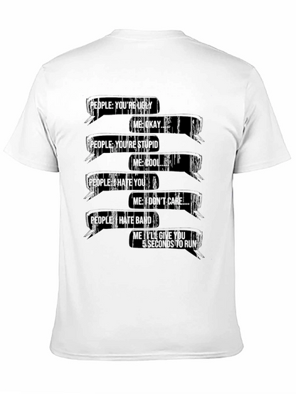 Sarcastic Graphic Tee - Rude But Tolerable T-Shirt