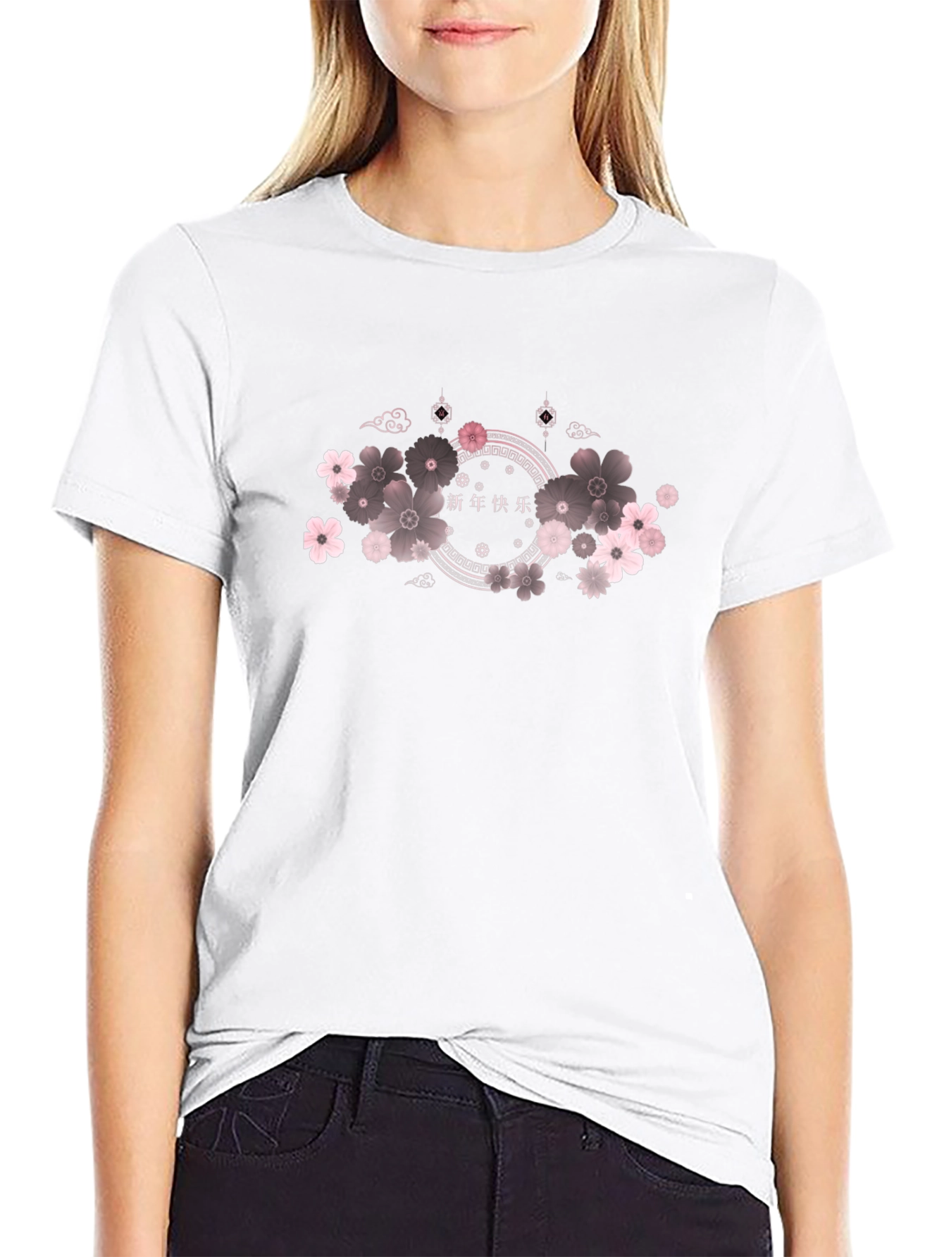 Floral Chinese New Year T-Shirt