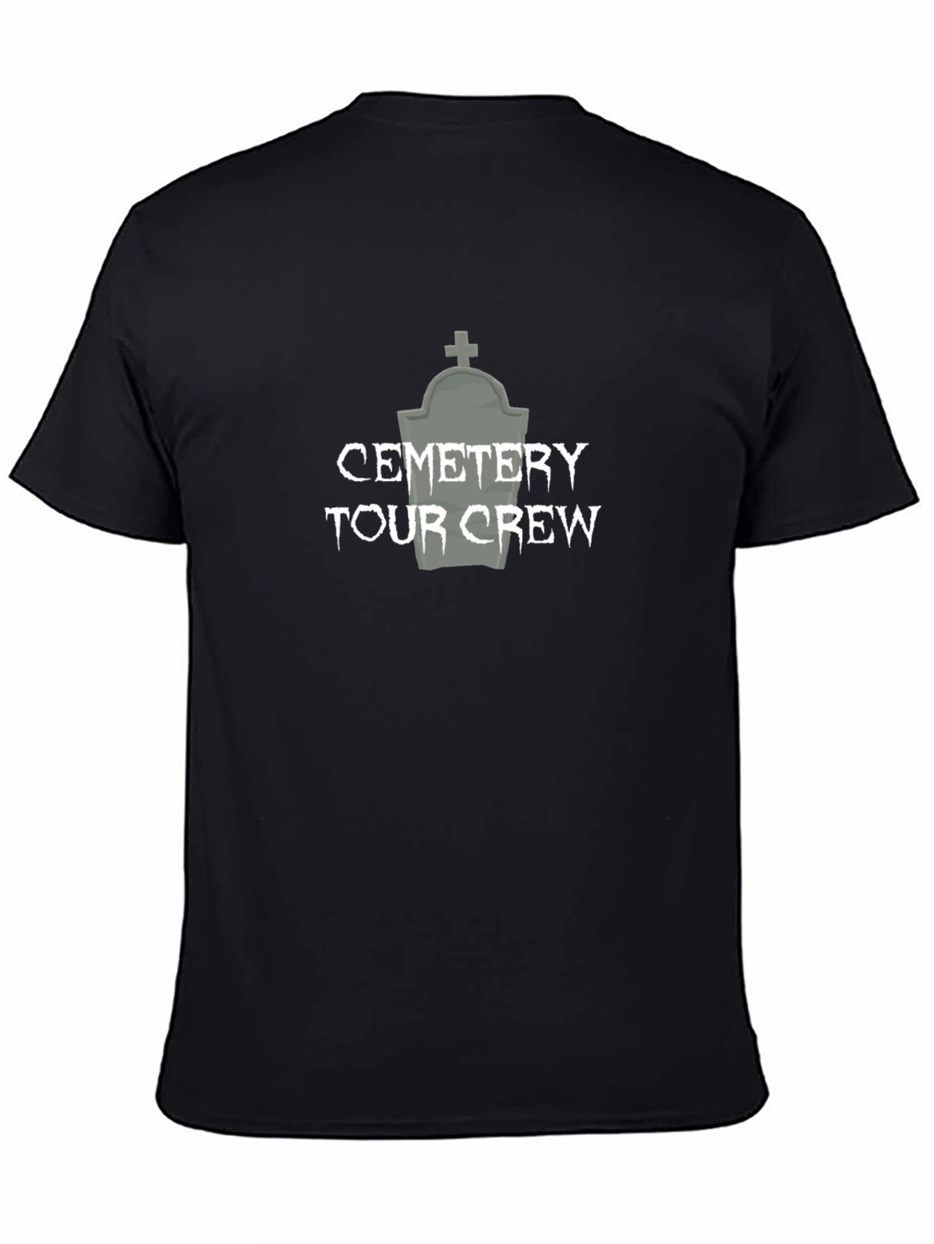 Cemetery Tour Crew Black T-Shirt