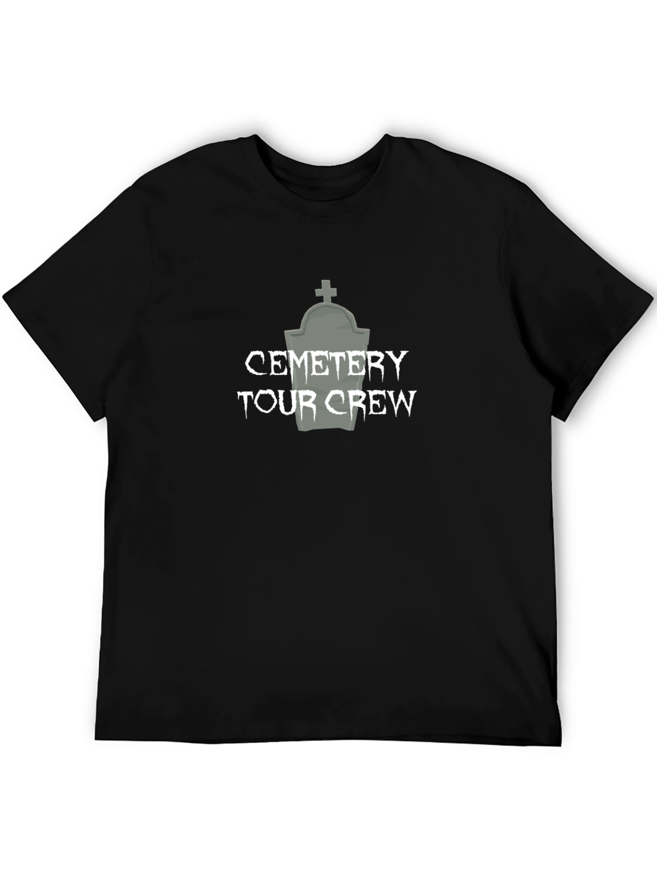 Cemetery Tour Crew Black T-Shirt