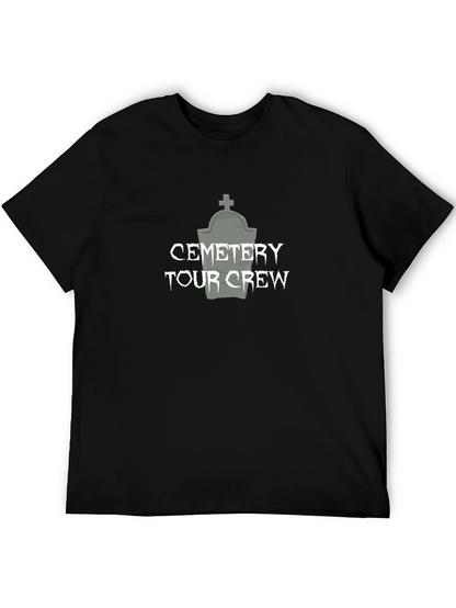 Cemetery Tour Crew Black T-Shirt