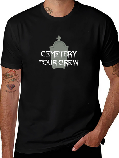 Cemetery Tour Crew Black T-Shirt