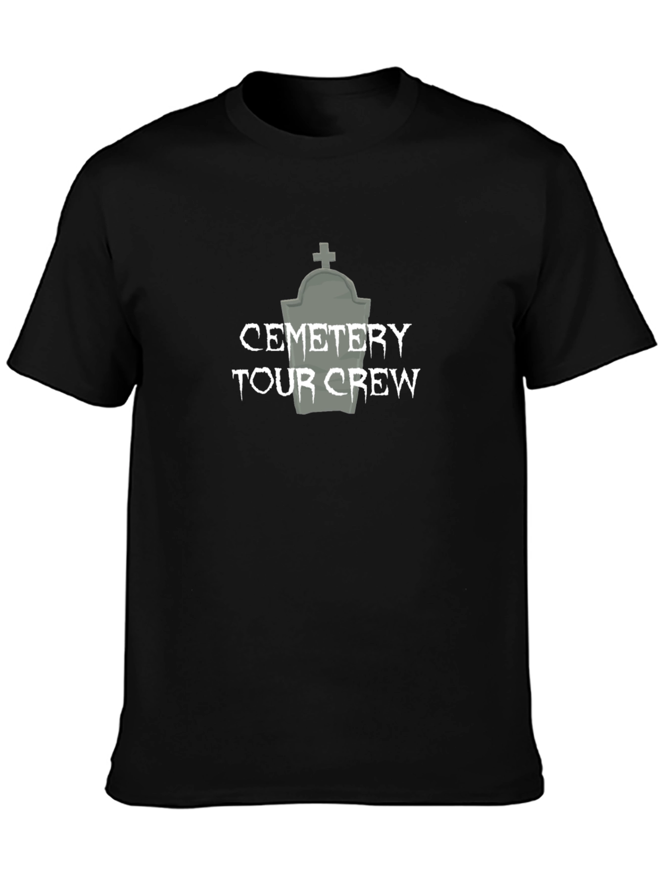 Cemetery Tour Crew Black T-Shirt